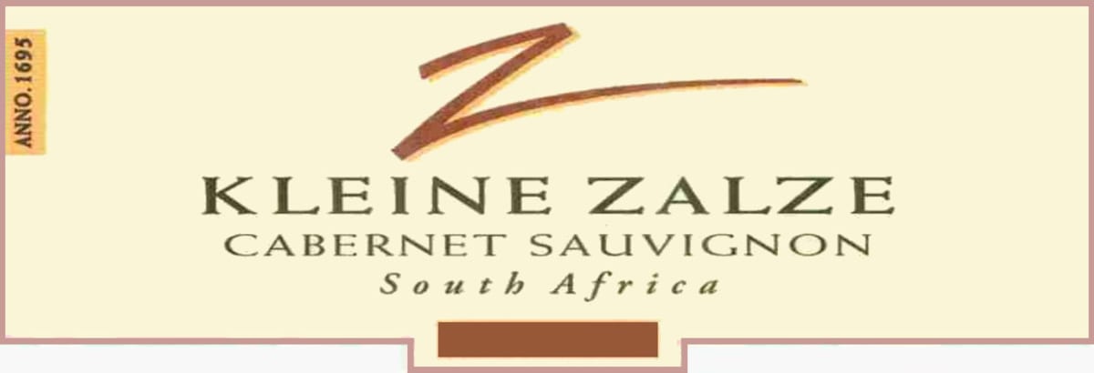Kleine Zalze Cellar Selection Cabernet Sauvignon 2010 Front Label