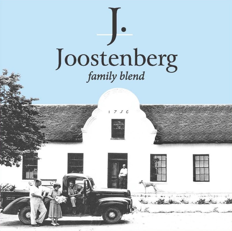 Joostenberg Family Blend White 2014 Front Label