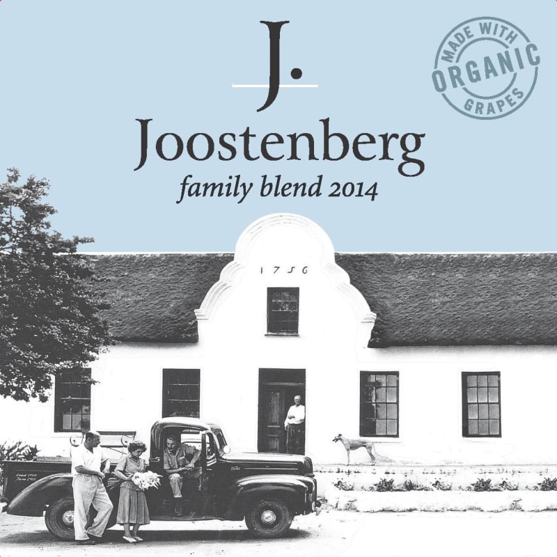 Joostenberg Family Blend Red 2014 Front Label
