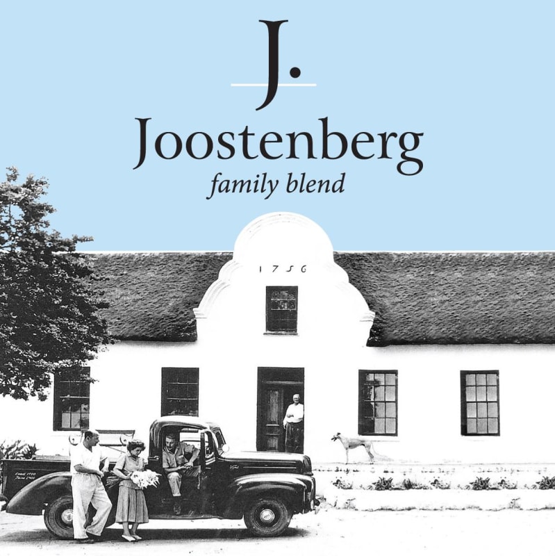 Joostenberg Family Blend Red 2012 Front Label