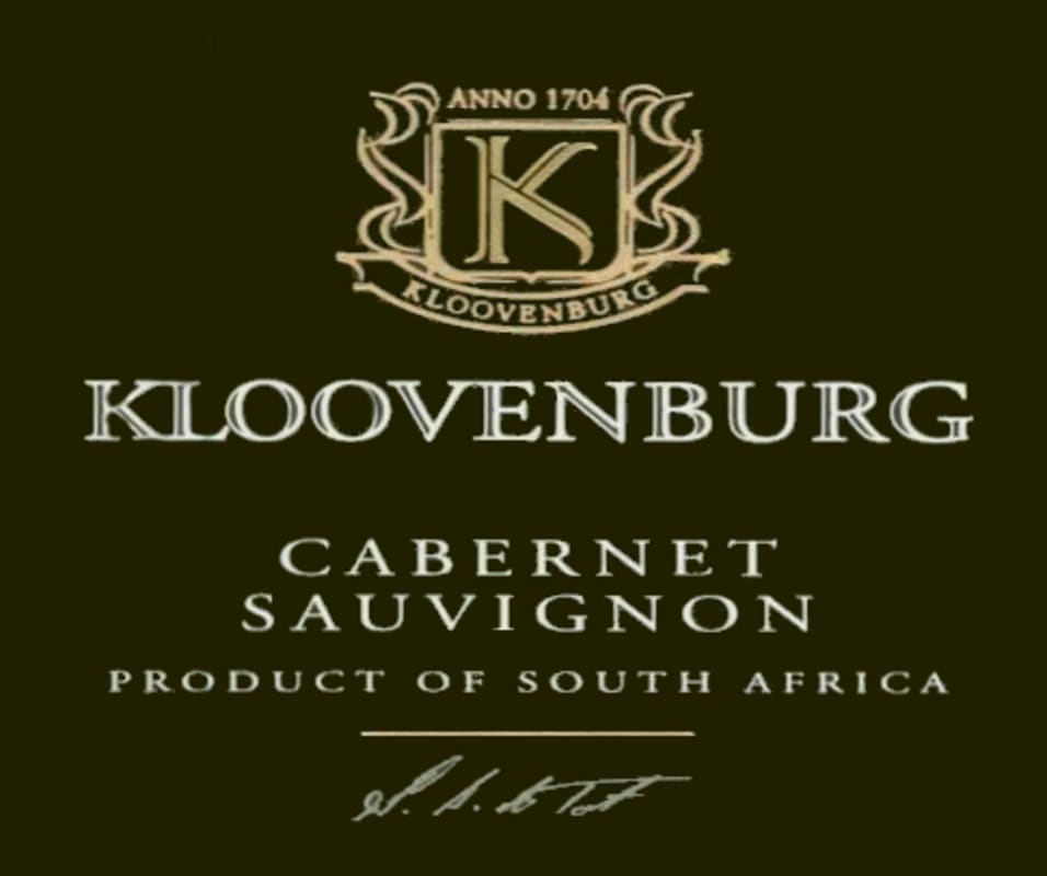 Kloovenburg Cabernet Sauvignon 2011 Front Label