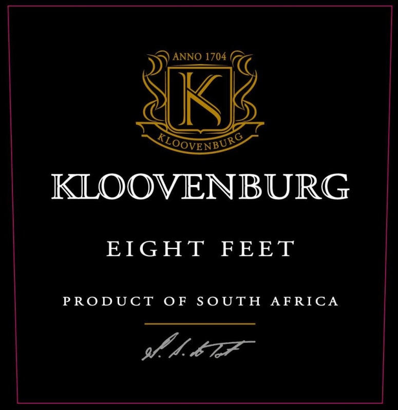 Kloovenburg Eight Feet 2010 Front Label