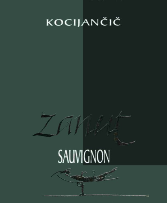 Kmetija Kocjancic Zanut Sauvignon 2008 Front Label