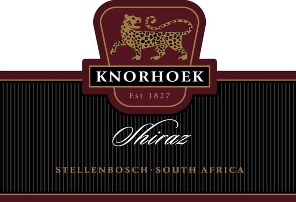 Knorhoek Wines Shiraz 2011 Front Label