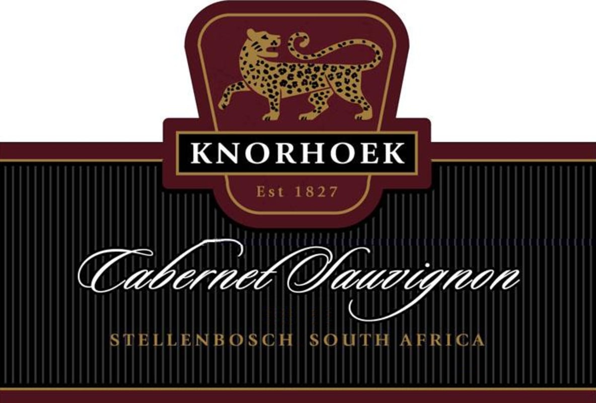 Knorhoek Wines Cabernet Sauvignon 2012 Front Label