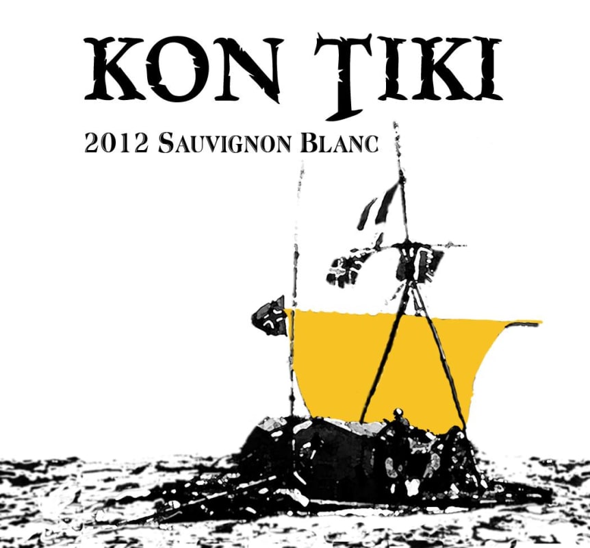 Kon Tiki Sauvignon Blanc 2012 Front Label