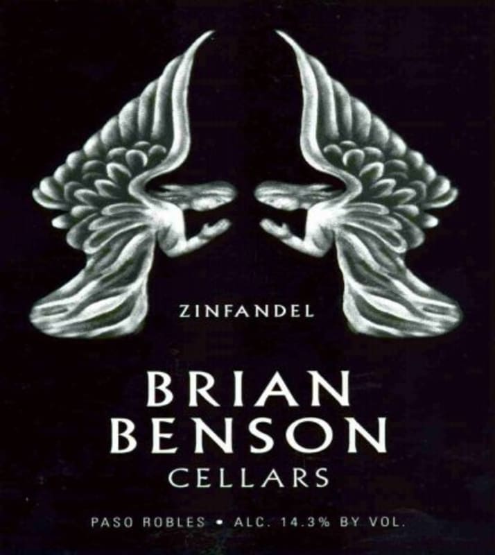 Brian Benson Cellars Zinfandel 2008 Front Label
