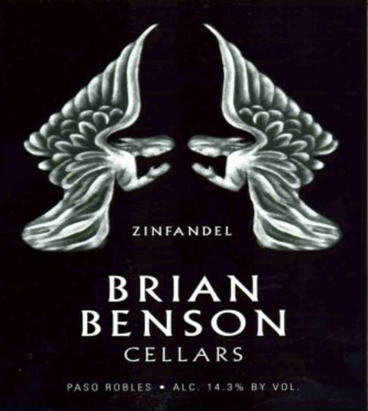 Brian Benson Cellars Zinfandel 2011 Front Label