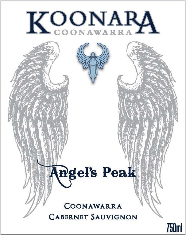 Koonara Wines Angel's Peak Cabernet Sauvignon 2013 Front Label
