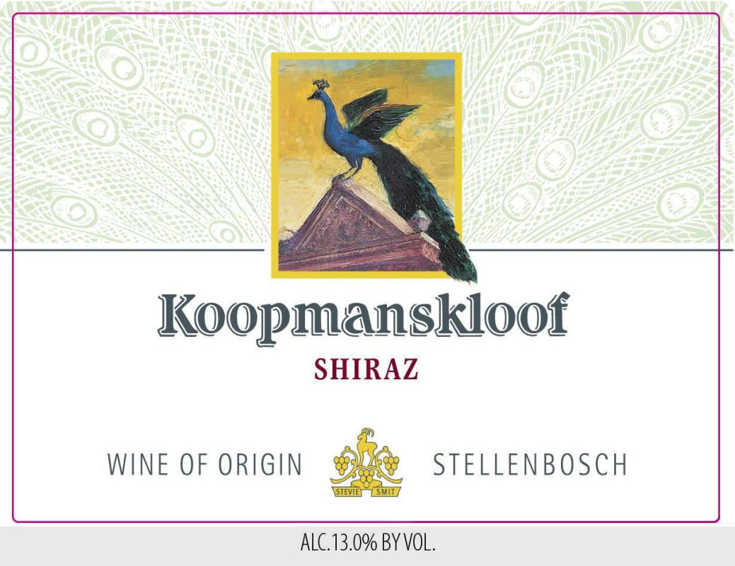 Koopmanskloof Wingerde Shiraz 2009 Front Label