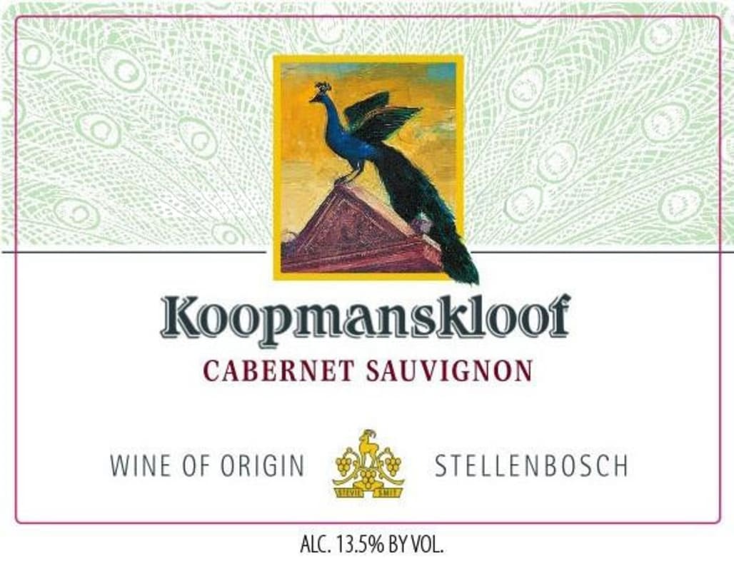 Koopmanskloof Wingerde 2008 Front Label