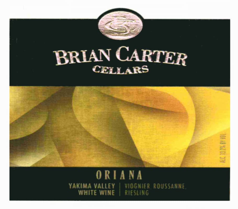Brian Carter Cellars Oriana 2011 Front Label