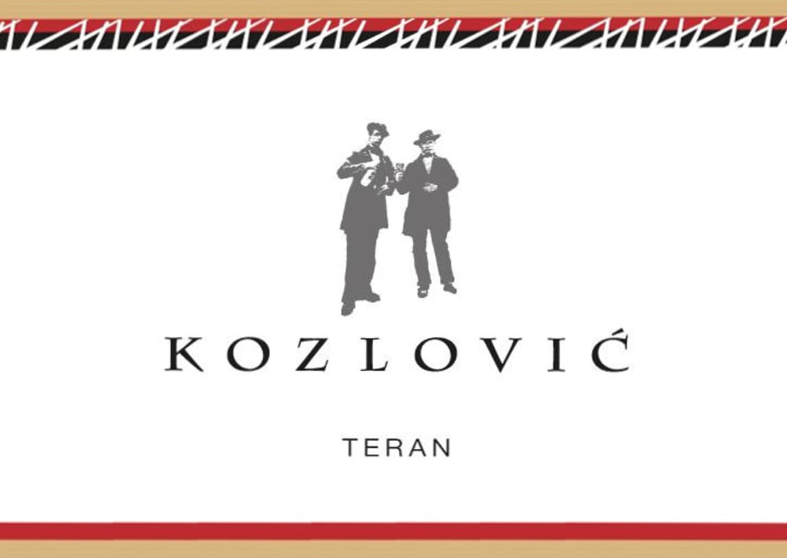 Kozlovic Istria Teran 2011 Front Label