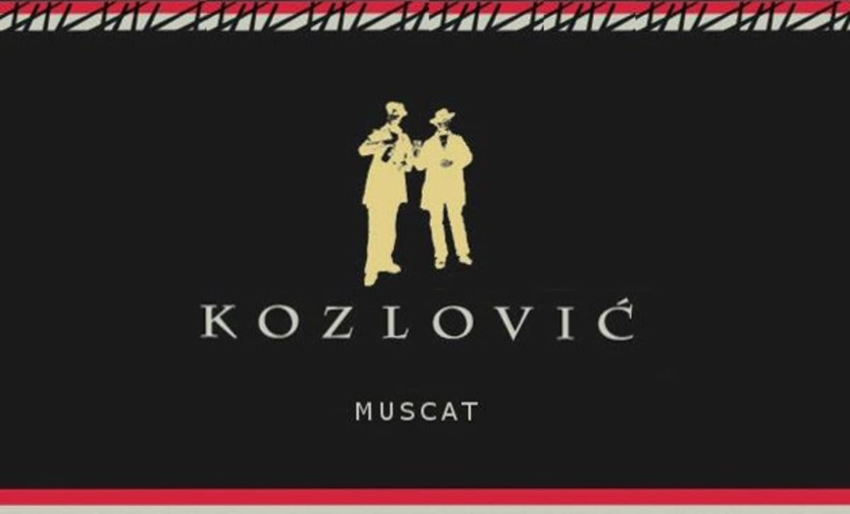 Kozlovic Istria Muscat 2011 Front Label