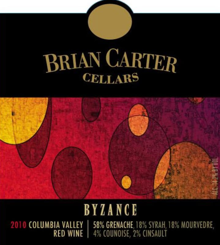 Brian Carter Cellars Byzance 2010 Front Label