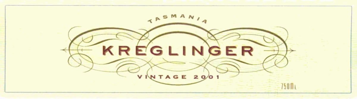 Kreglinger Wine Estates Vintage Brut 2001 Front Label