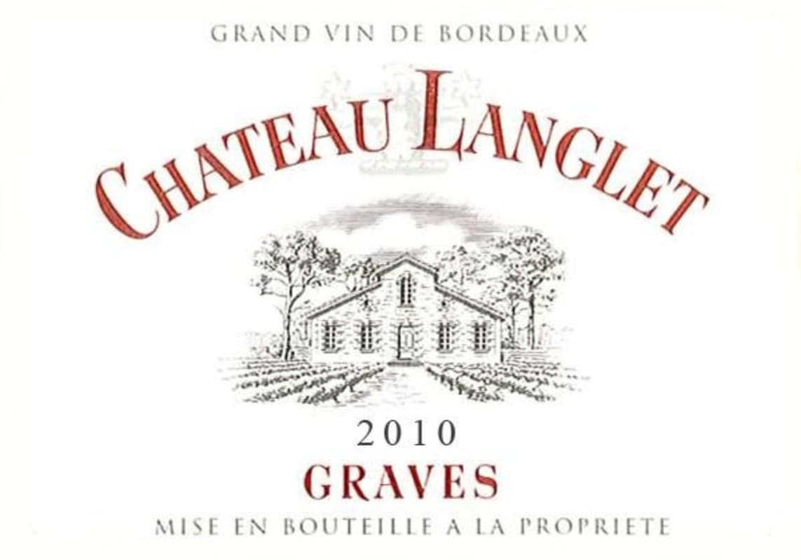 Kressmann Chateau Langlet 2010 Front Label