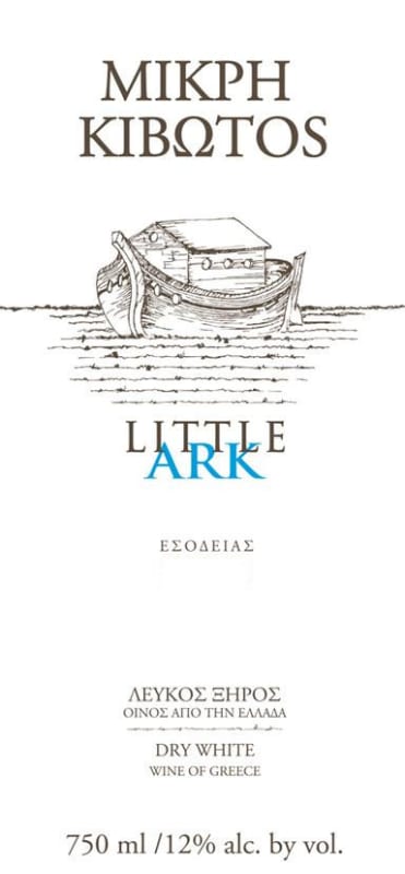 Ktima Lantides Peloponnese Little Ark Dry White 2014 Front Label