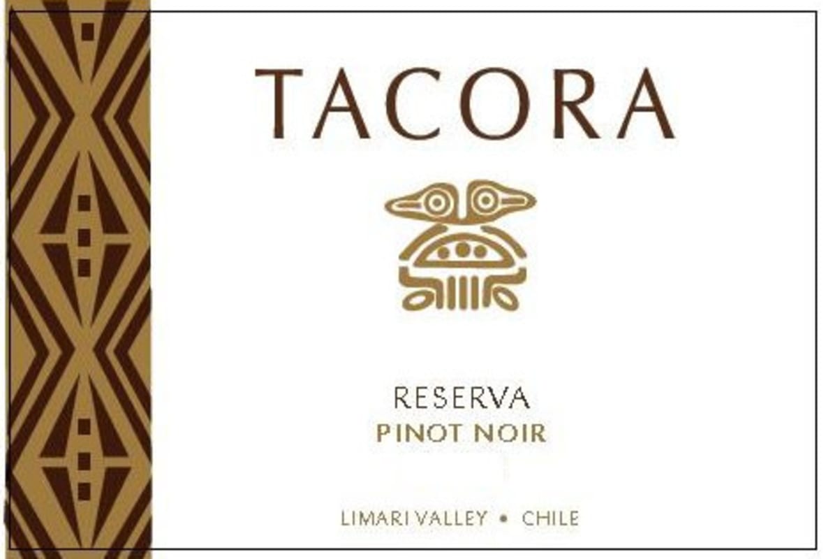 Kupal Wines & Spirits Tacora Reserva Pinot Noir 2013 Front Label