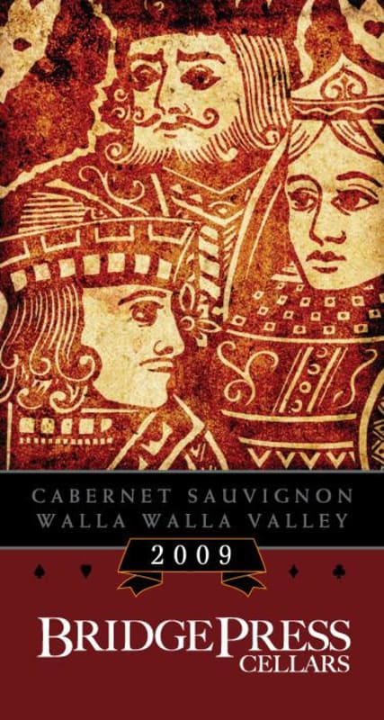 BridgePress Cellars Cabernet Sauvignon 2009 Front Label