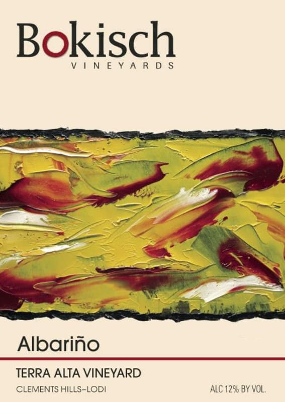 Bokisch Vineyards Terra Alta Vineyard Clements Hills Albarino 2012 Front Label