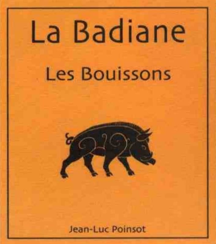 La Badiane Cotes de Provence Les Bouissons 2006 Front Label