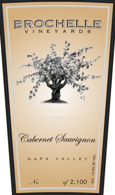 Brochelle Vineyards Cabernet Sauvignon 2010 Front Label