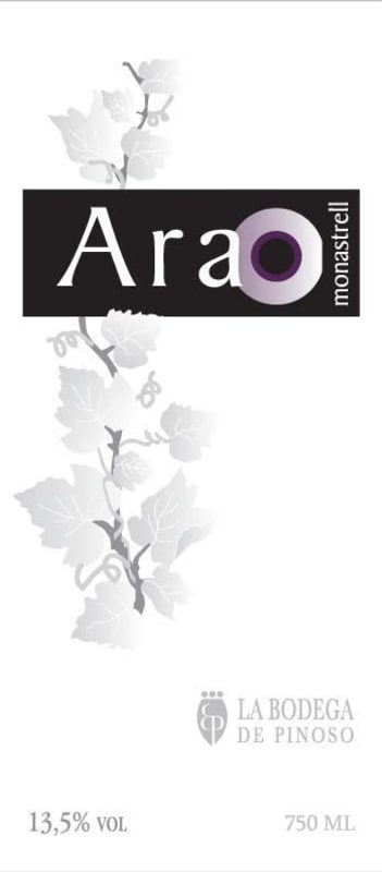La Bodega de Pinoso Arao Alicante 2008 Front Label