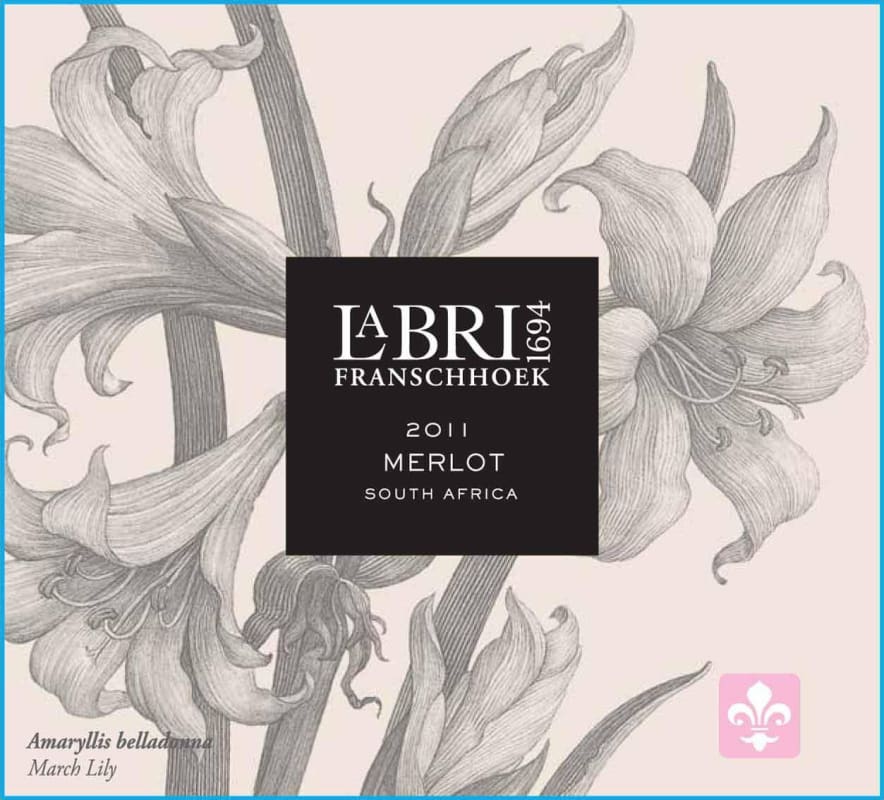 La Bri Merlot 2011 Front Label