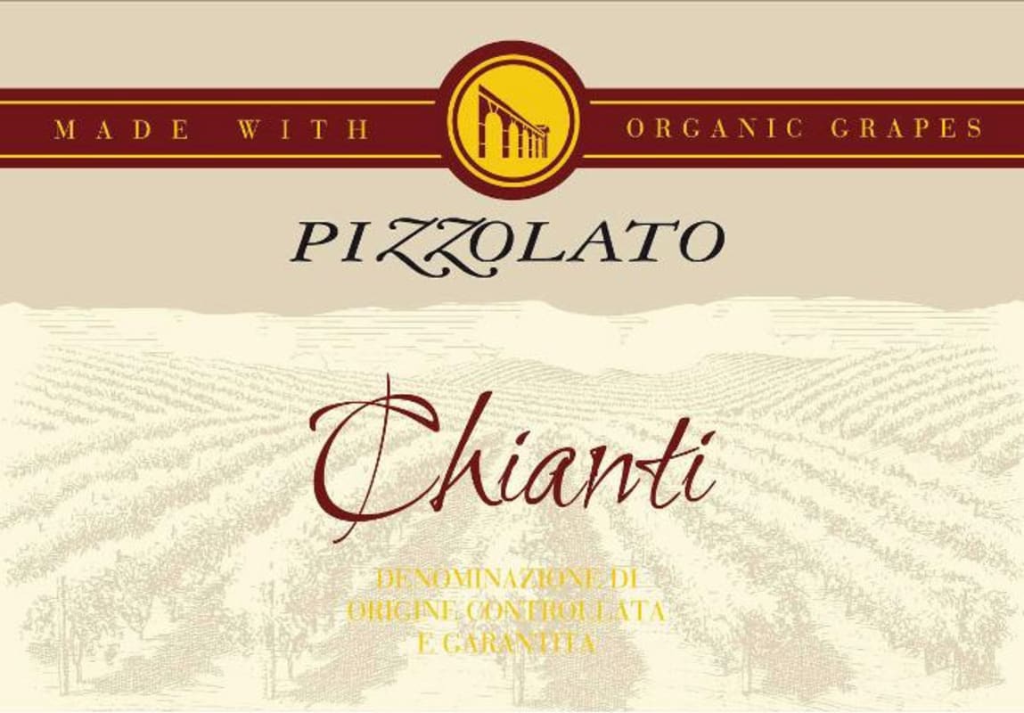 Pizzolato Chianti 2013 Front Label