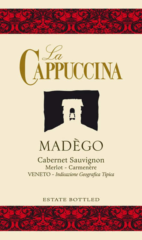 La Cappuccina Veneto Madego Cabernet Sauvignon Merlot Cabernet Franc Rosso 2013 Front Label