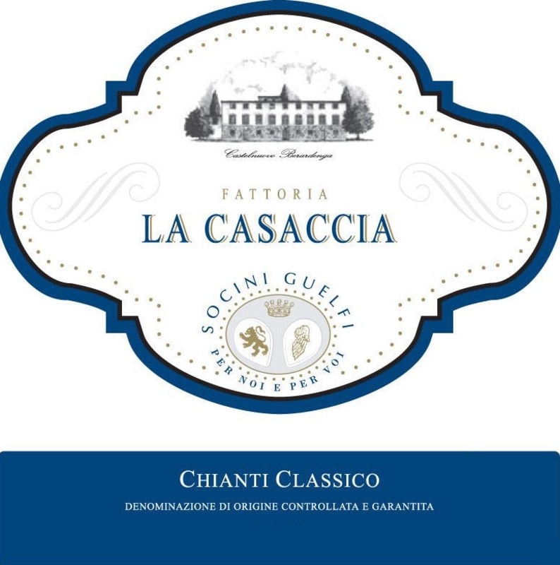 La Casaccia Guelfi Chianti Classico 2013 Front Label