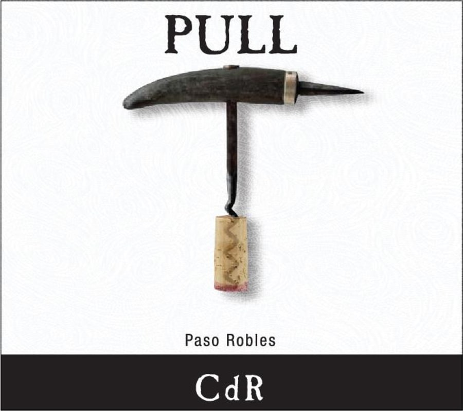 Broken Earth Winery Pull CdR 2012 Front Label