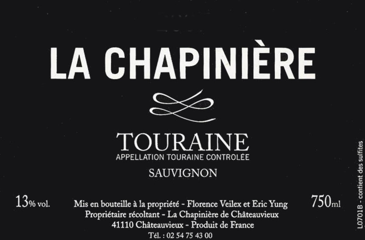 La Chapiniere Touraine Sauvignon Blanc 2008 Front Label