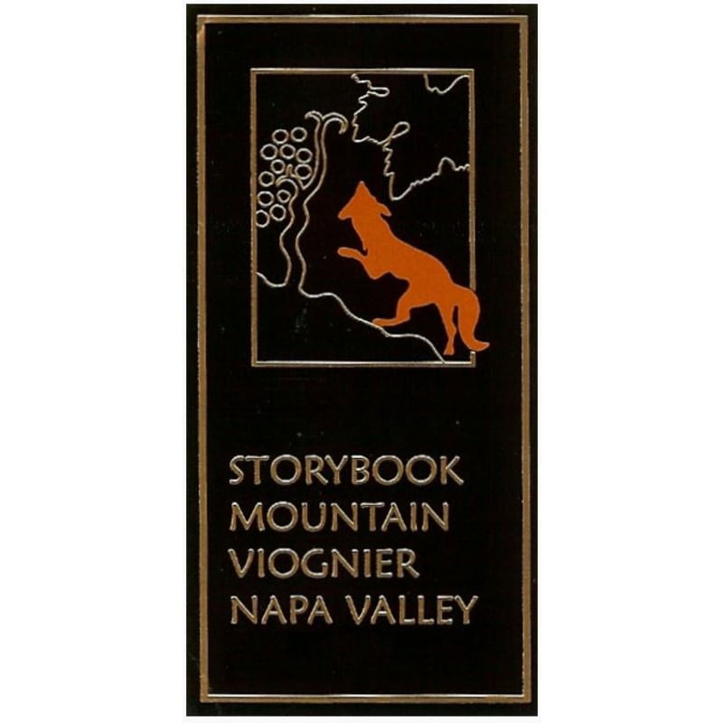 Storybook Mountain Estate Viognier 2016 Front Label