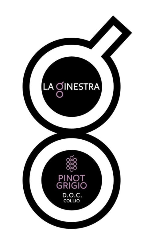 La Ginestra di V&F Primas Collio Pinot Grigio 2013 Front Label