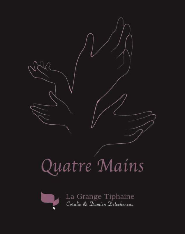 La Grange Tiphaine Touraine Quatre Mains 2009 Front Label