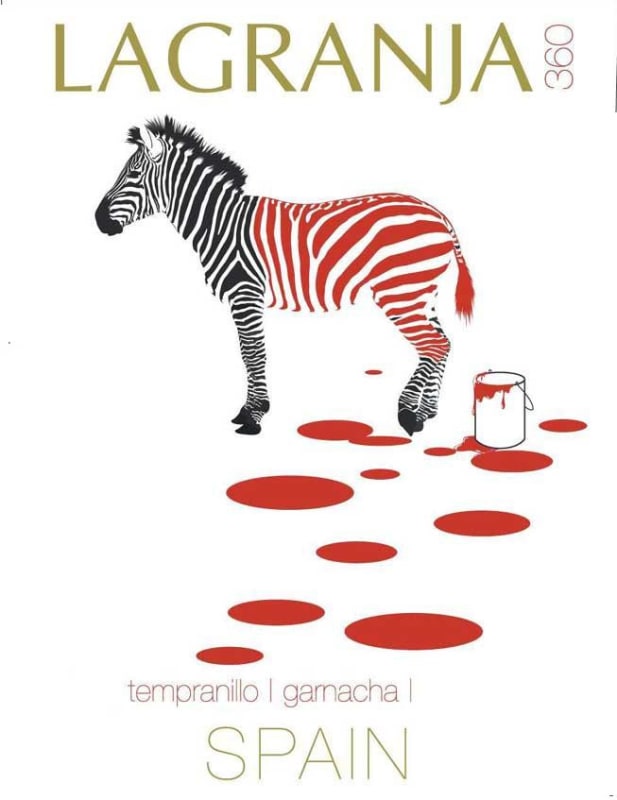 La Granja 360 Tempranillo Garnacha 2010 Front Label