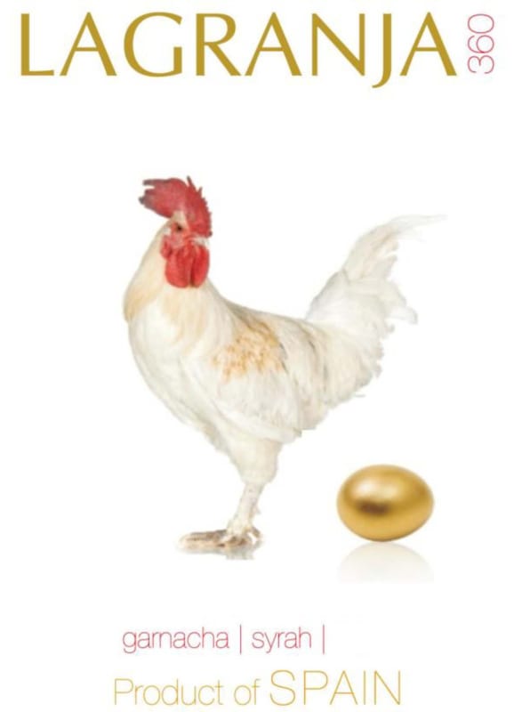 La Granja 360 Garnacha Syrah 2013 Front Label