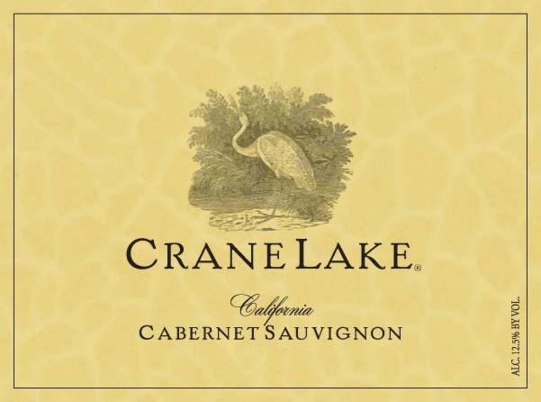 Crane Lake Cellars Cabernet Sauvignon 2012 Front Label