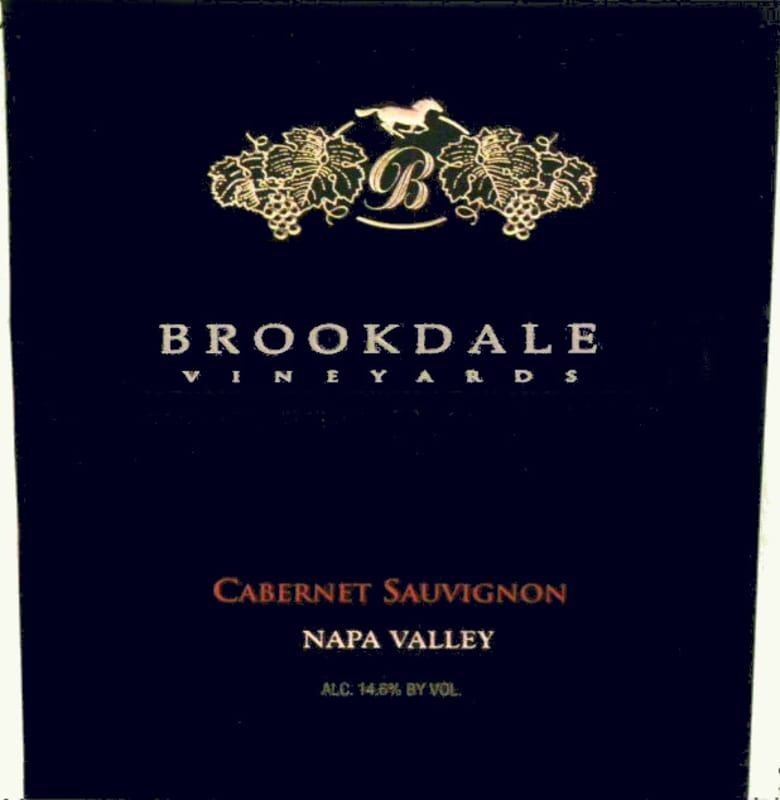 Brookdale Vineyards Cabernet Sauvignon 2007 Front Label