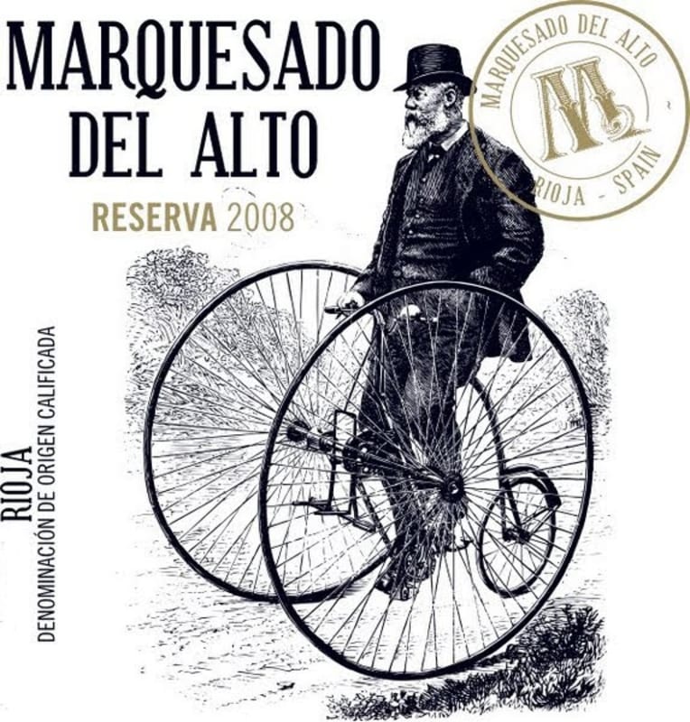 La Maleta Marquesado del Alto Reserva 2008 Front Label