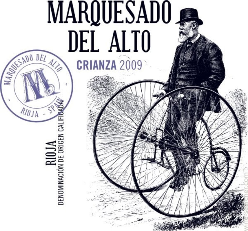 La Maleta Marquesado del Alto Crianza 2009 Front Label