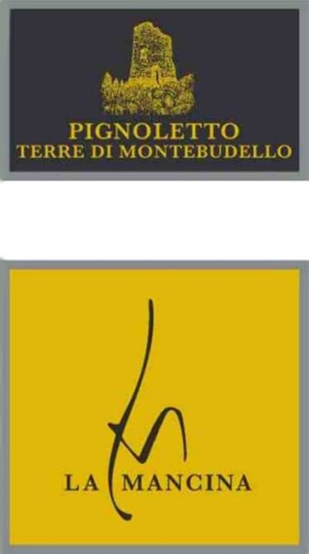 La Mancina Colli Bolognesi Terre di Montebudello Pignoletto 2014 Front Label