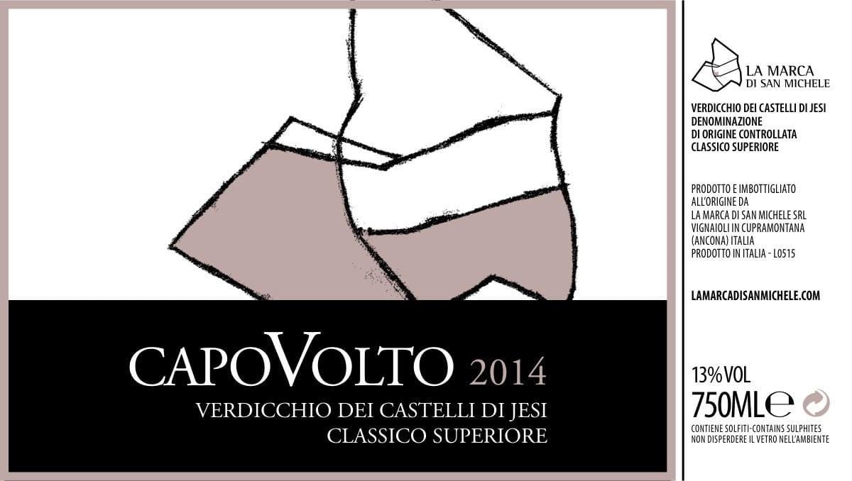 La Marca di San Michele Verdicchio dei Castelli di Jesi Classico Superiore Capovolto 2014 Front Label
