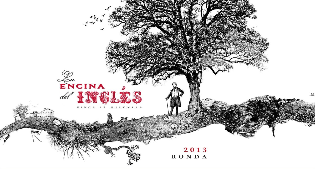 La Melonera La Encina del Ingles Tinto 2013 Front Label