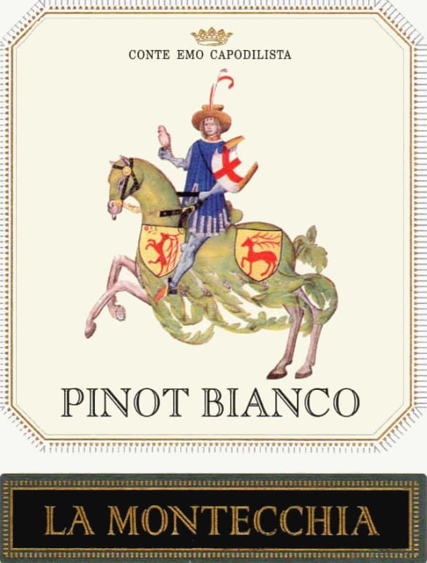 La Montecchia Colli Euganei Pinot Bianco 2014 Front Label
