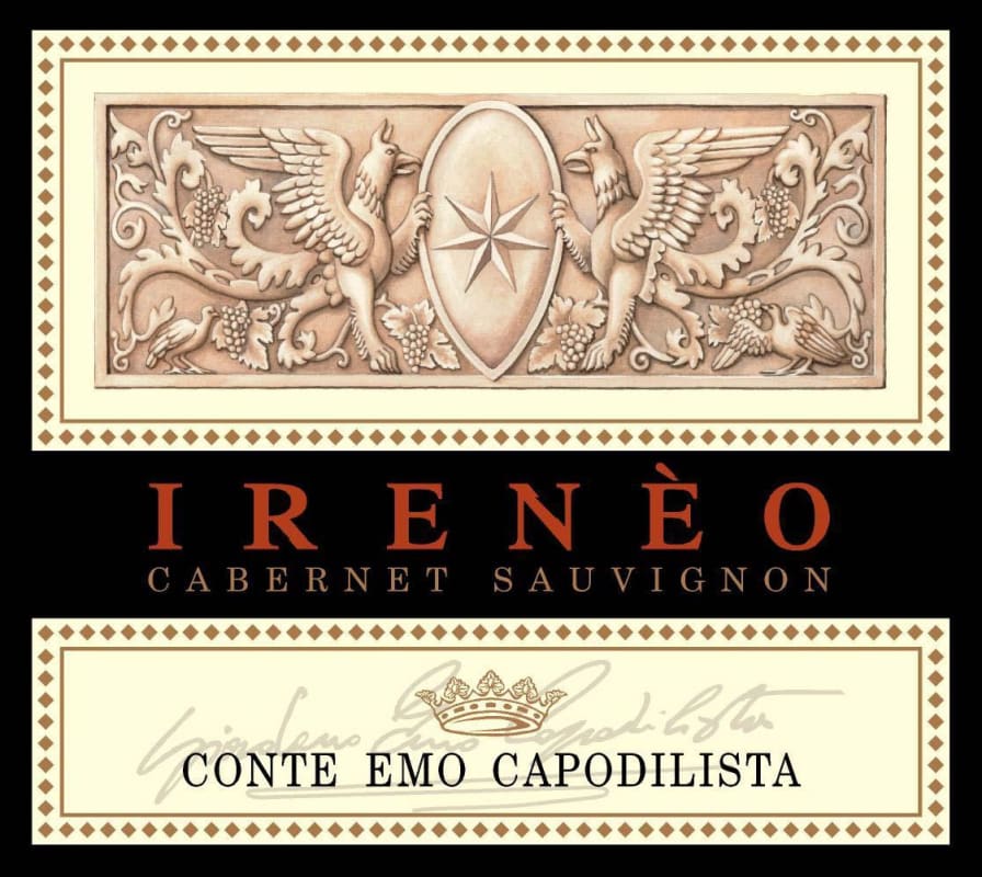 La Montecchia Colli Euganei Ireneo Cabernet Sauvignon 2010 Front Label