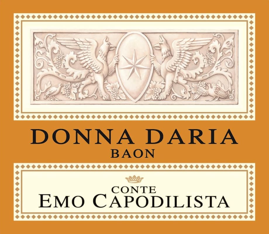 La Montecchia Colli Euganei Fior d'Arancio Donna Daria Passito 2013 Front Label