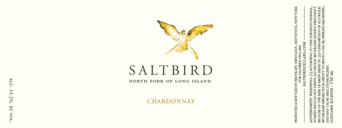 Brooklyn Oenology Saltbird Chardonnay 2015 Front Label